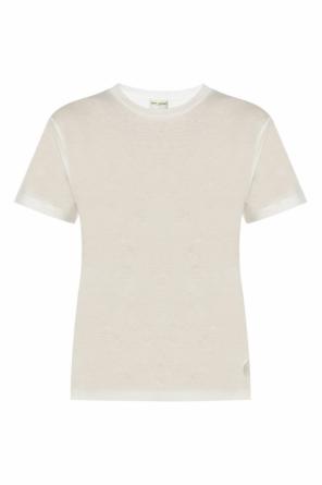 Logo-patched t-shirt, zdjęcie 1 Logo-patched t-shirt od Saint Laurent